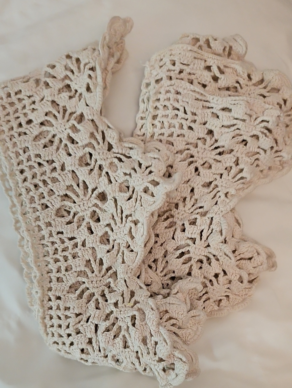 37 Inches Hand Crochet Panel Curtain